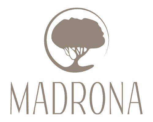 Madrona brand logo - Spire Forge design