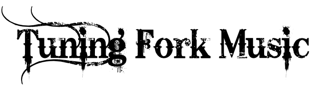 Tuning Fork Music brand logo - Spire Forge design