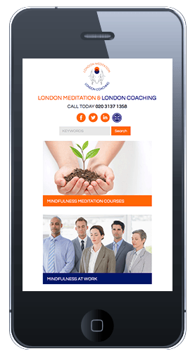 LMLC custom responsive website design mobile view - Spire Forge