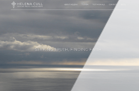 Helena Cull website design thumbnail - Spire Forge